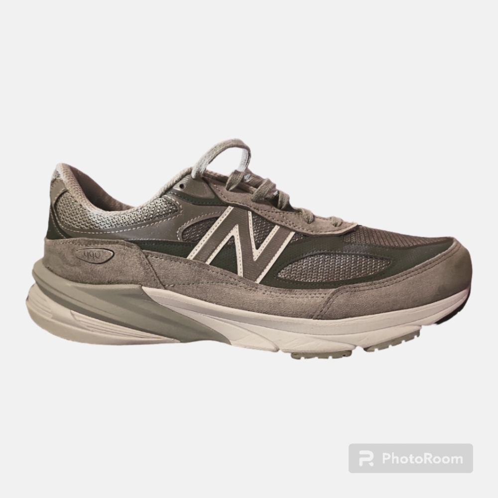 EUC New Balance 990v6 gray running shoes, size 14EEEE. - Picture 2 of 10
